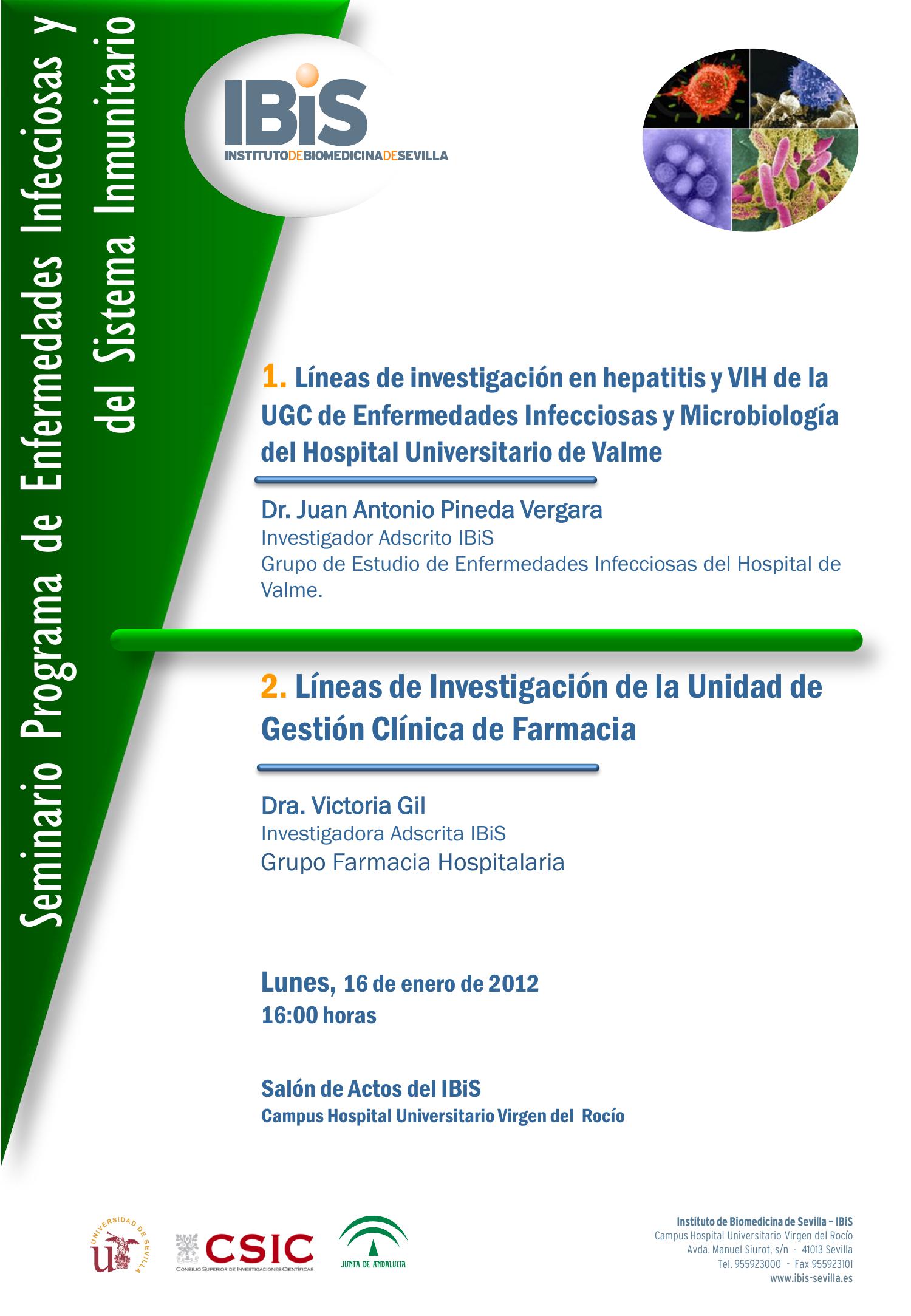 Poster: 1). Patogenicidad y virulencia de Acinetobacter baumannii. 2). Colonización por Pneumocystis jiroveci en pacientes con fibrosis quística.