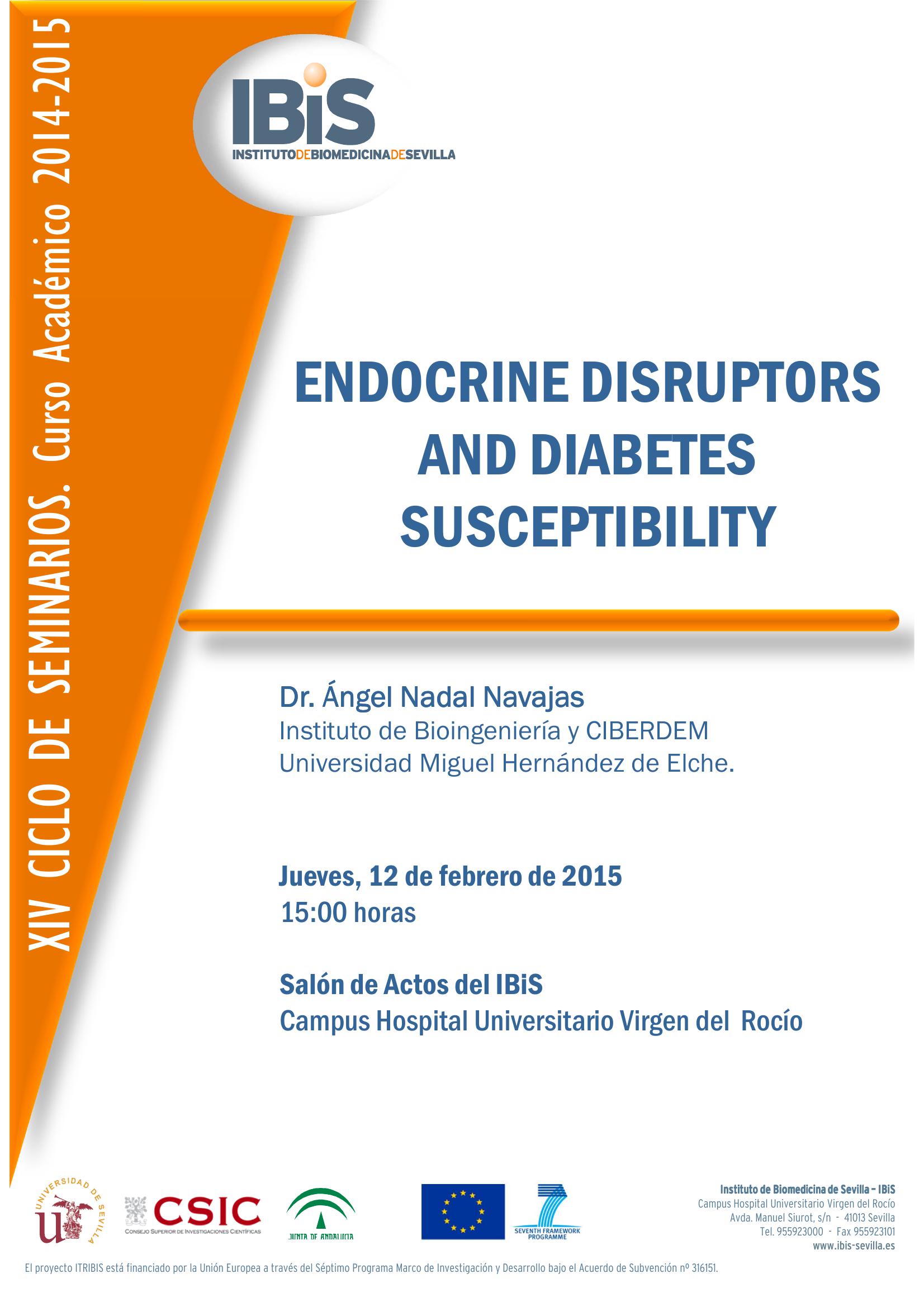 Poster: ENDOCRINE DISRUPTORS AND DIABETES SUSCEPTIBILITY
