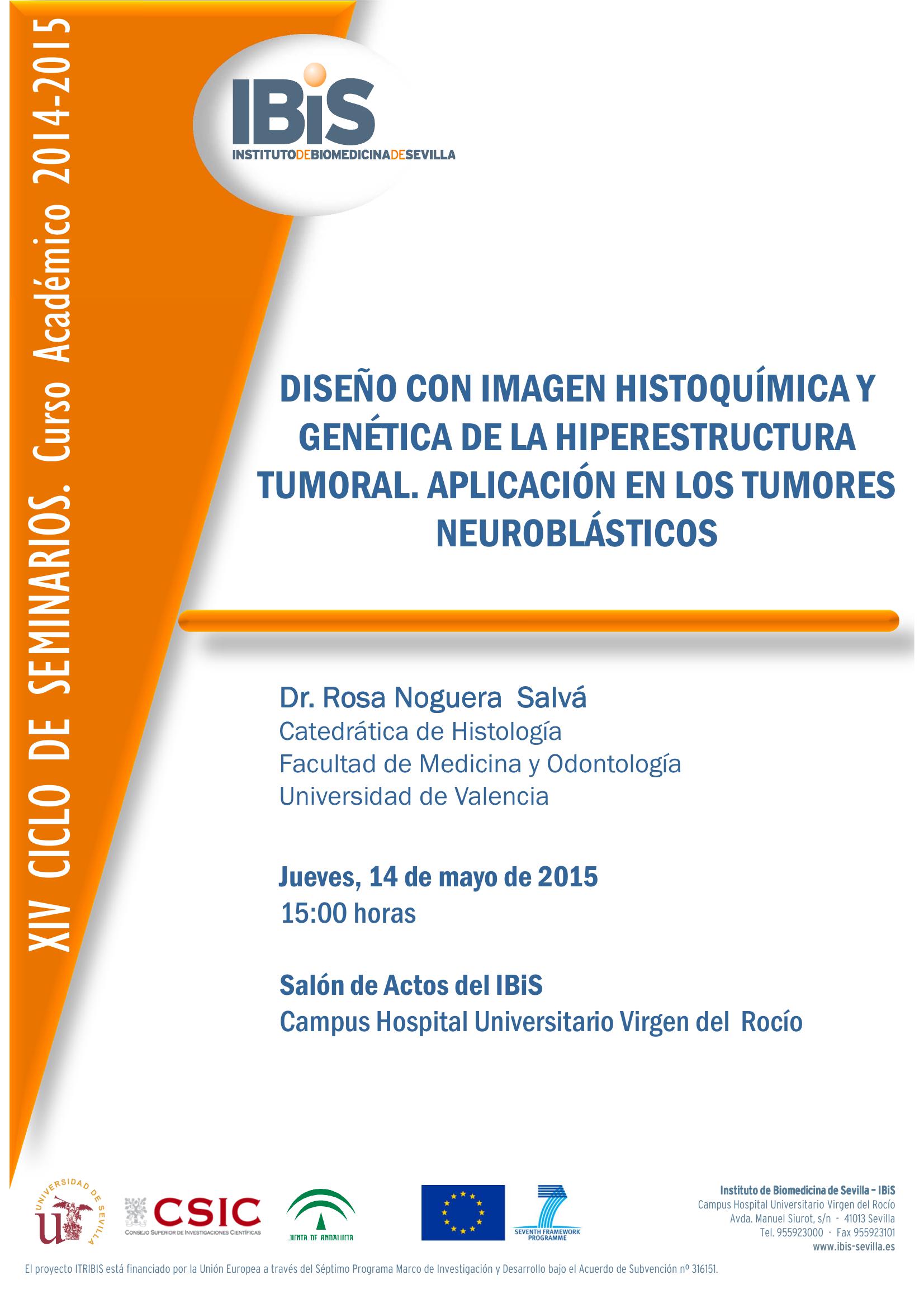 Poster: DISEÑO CON IMAGEN HISTOQUÍMICA Y GENÉTICA DE LA HIPERESTRUCTURA TUMORAL. APLICACIÓN EN LOS TUMORES NEUROBLÁSTICOS
