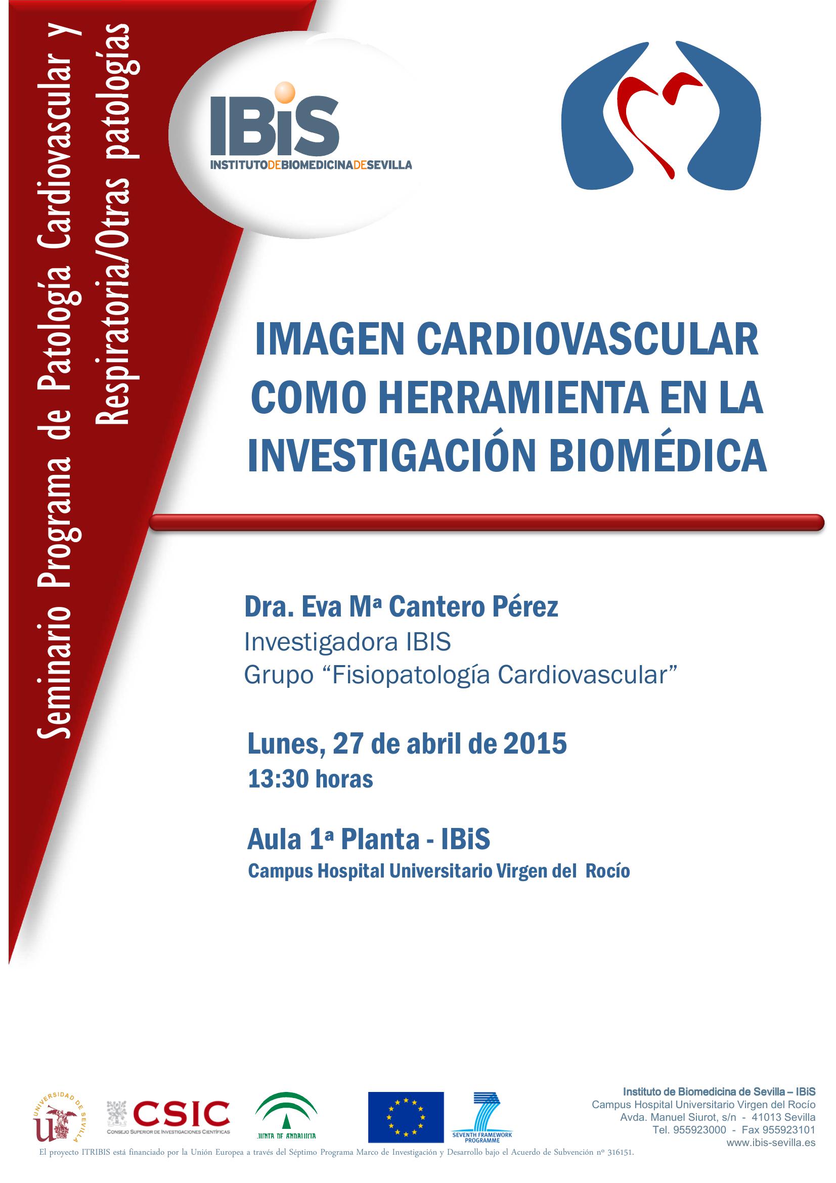 Poster: IMAGEN CARDIOVASCULAR COMO HERRAMIENTA EN LA INVESTIGACIÓN BIOMÉDICA