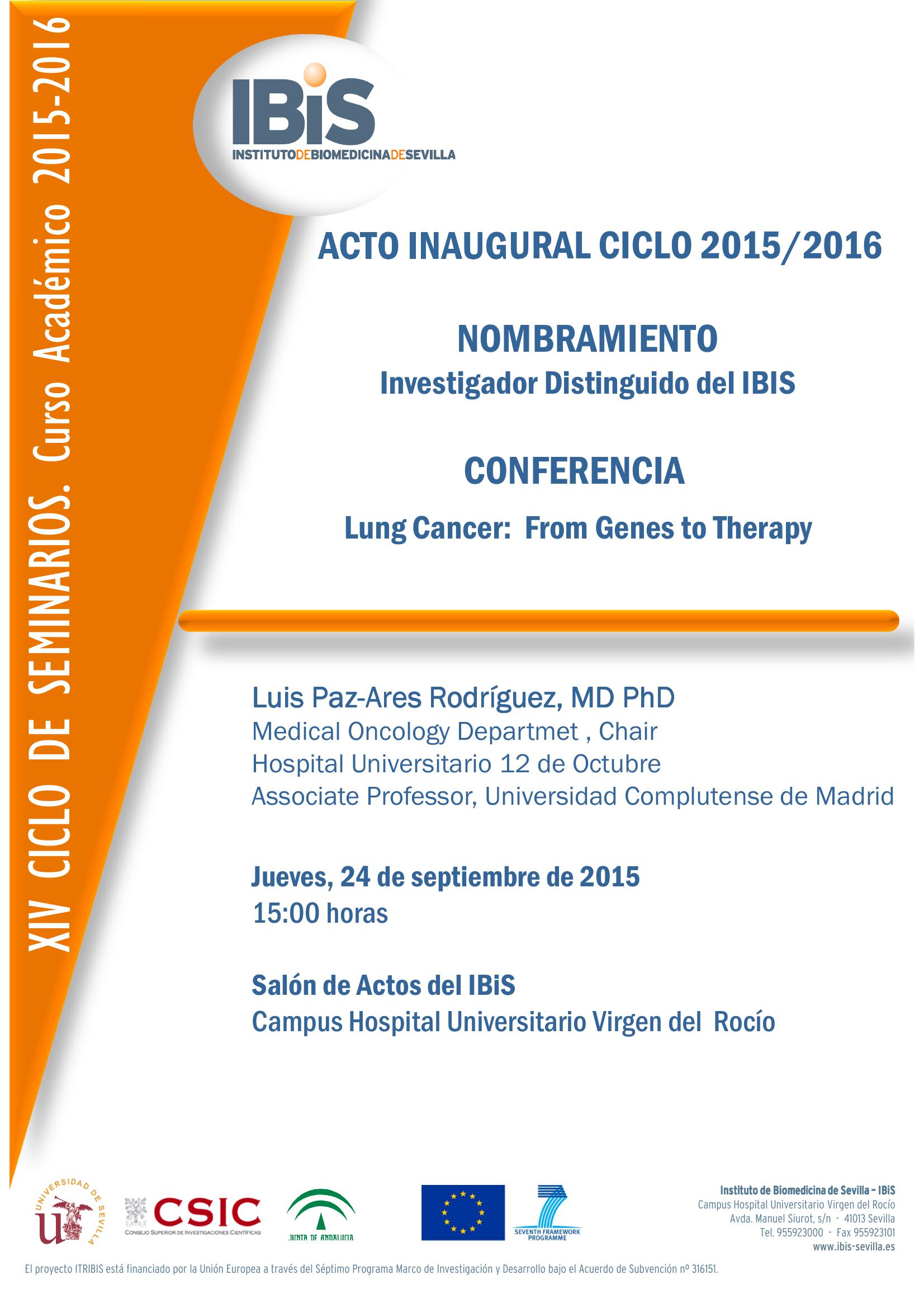 Poster: Lung Cancer:  From Genes to Therapy