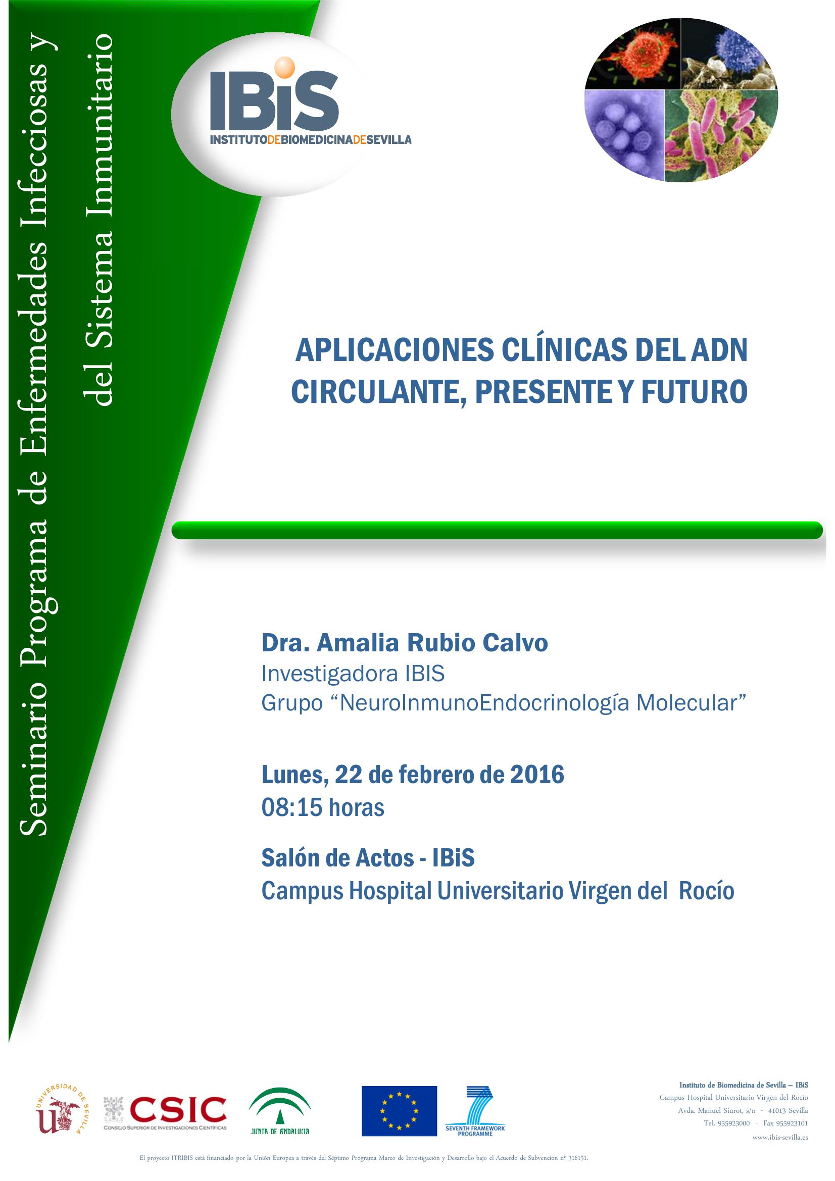 Poster: APLICACIONES CLÍNICAS DEL ADN CIRCULANTE, PRESENTE Y FUTURO