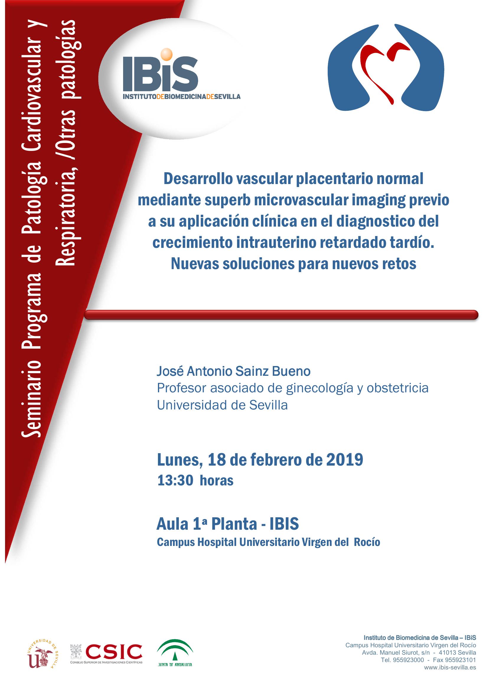 Poster: Desarrollo vascular placentario normal mediante superb microvascular imaging previo a su aplicación clínica en el diagnostico del crecimiento intrauterino retardado tardío. Nuevas soluciones para nuevos retos