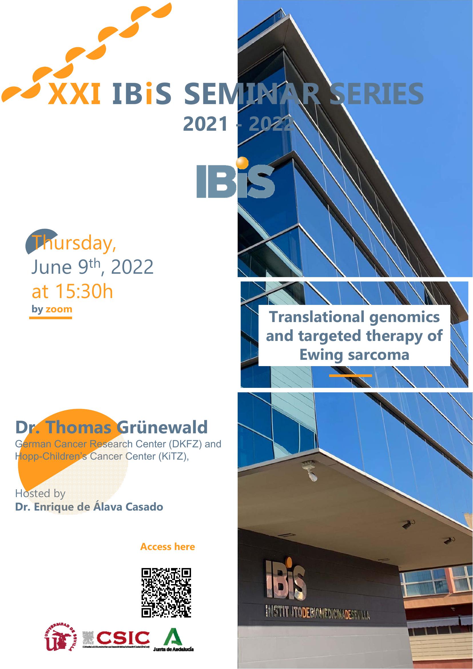 Poster: Translational genomics and targeted therapy of Ewing sarcoma
