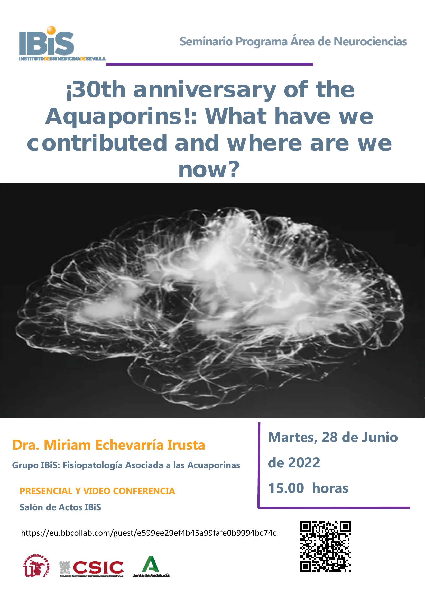 Poster: ¡30th anniversary of the Aquaporins!: What have we contributed and where are we now?