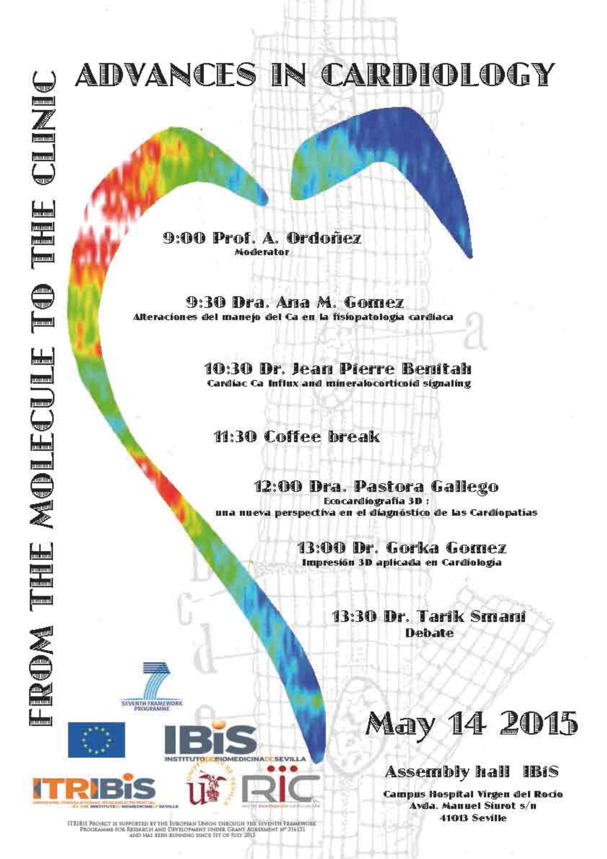 Poster: Workshop Advances in Cardiology. From the molecule to the clinic