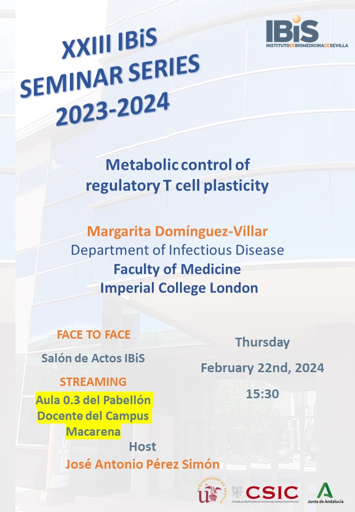 Poster: Metabolic control of  regulatory T cell plasticity