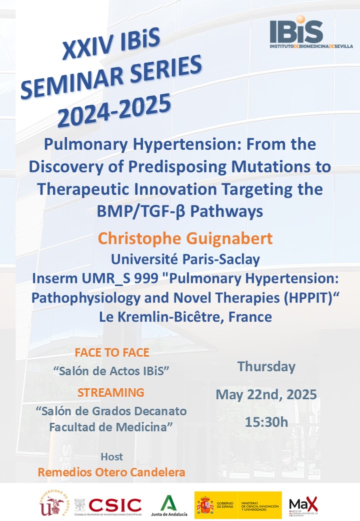 Poster: Pulmonary Hypertension: From the Discovery of Predisposing Mutations to Therapeutic Innovation Targeting the BMP/TGF-β Pathways