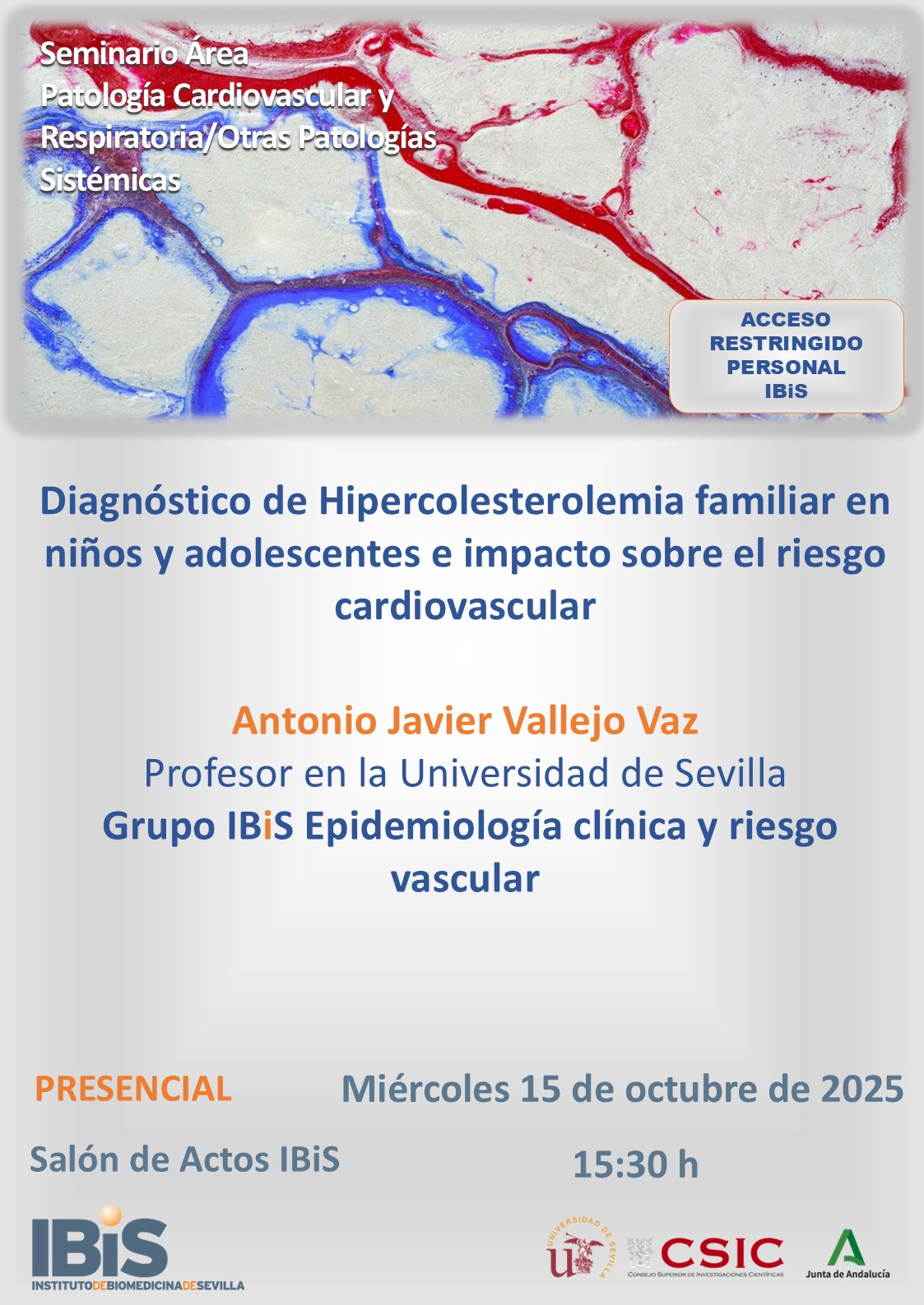 Poster: Diagnóstico de Hipercolesterolemia familiar en niños y adolescentes e impacto sobre el riesgo cardiovascular