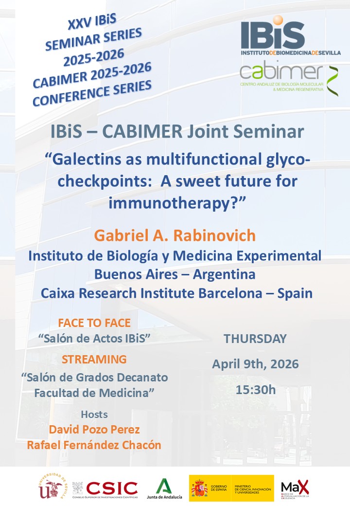 Poster: Galectins as multifunctional glyco-checkpoints:  A sweet future for immunotherapy?