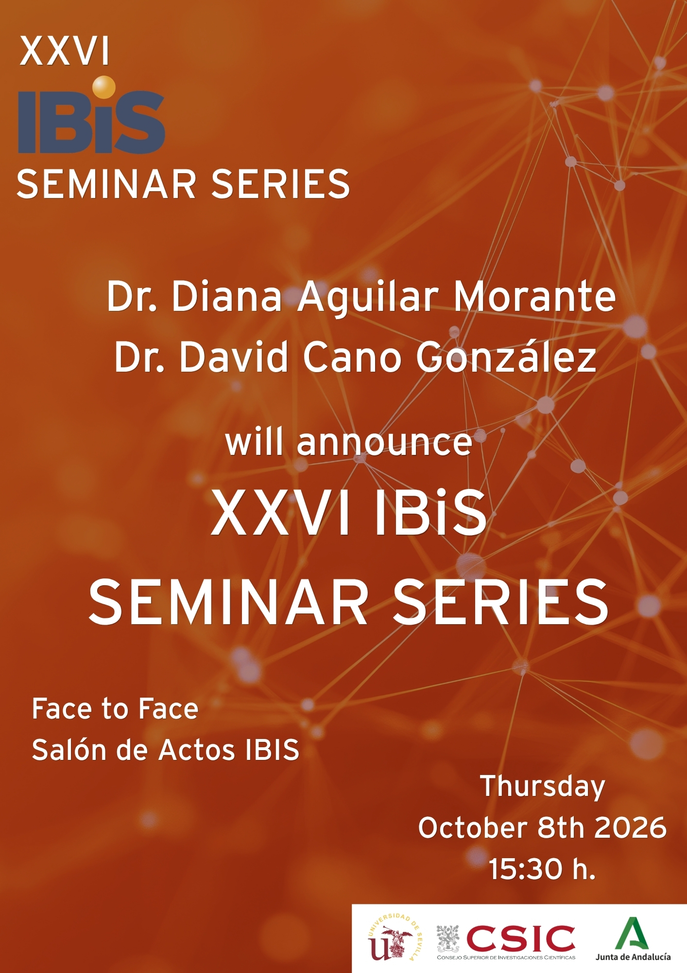 Poster: XXVI IBiS SEMINAR SERIES
