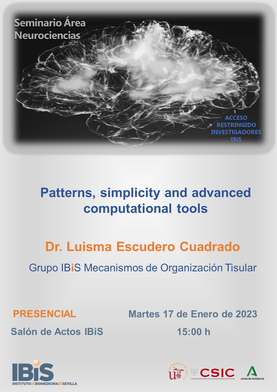 Poster: Patterns, simplicity and advanced computational tools