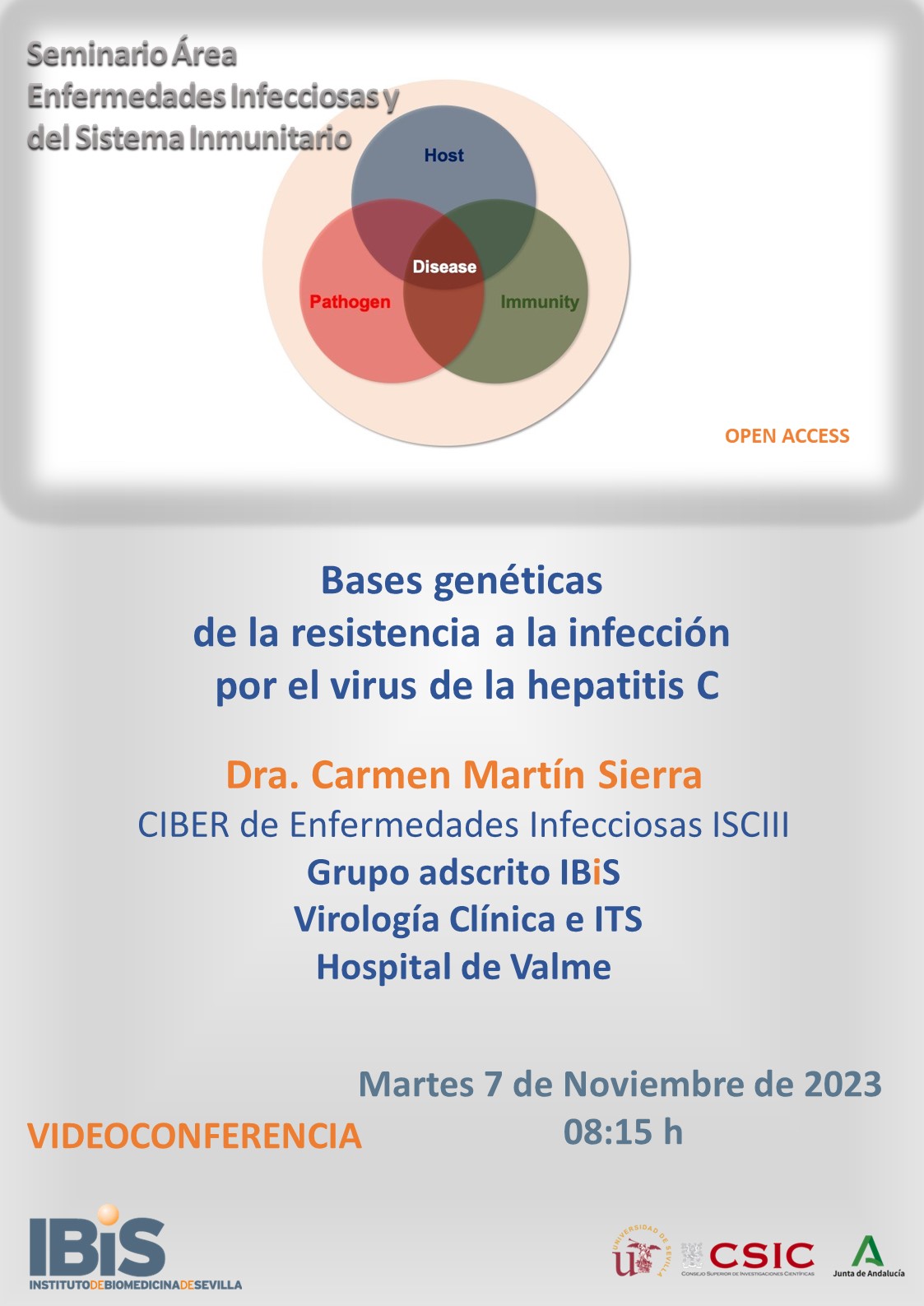 Poster: Bases Genéticas de la resistencia a la infección por el virus de la hepatitis C