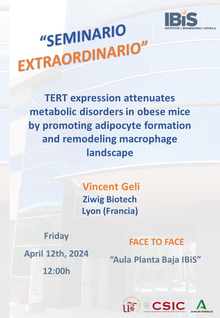 Poster: TERT expression attenuates metabolic disorders in obese mice by promoting adipocyte formation and remodeling macrophage landscape