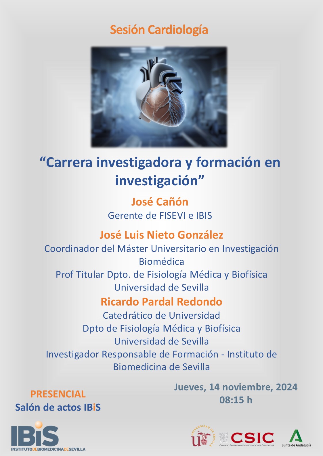 Poster: “Carrera investigadora y formación en investigación”
