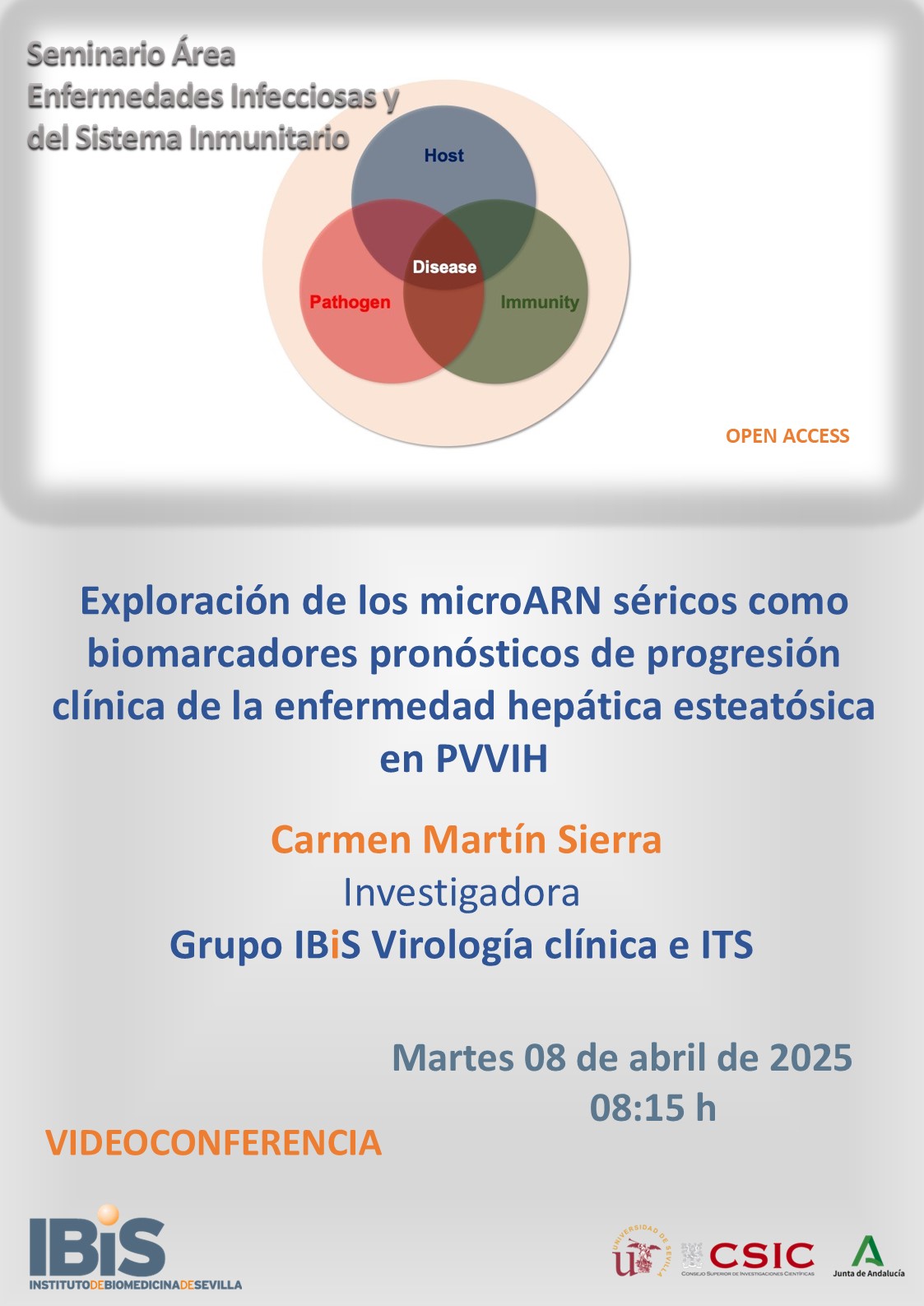 Poster: Exploración de los microARN séricos como biomarcadores pronósticos de progresión clínica de la enfermedad hepática esteatósica en PVVIH