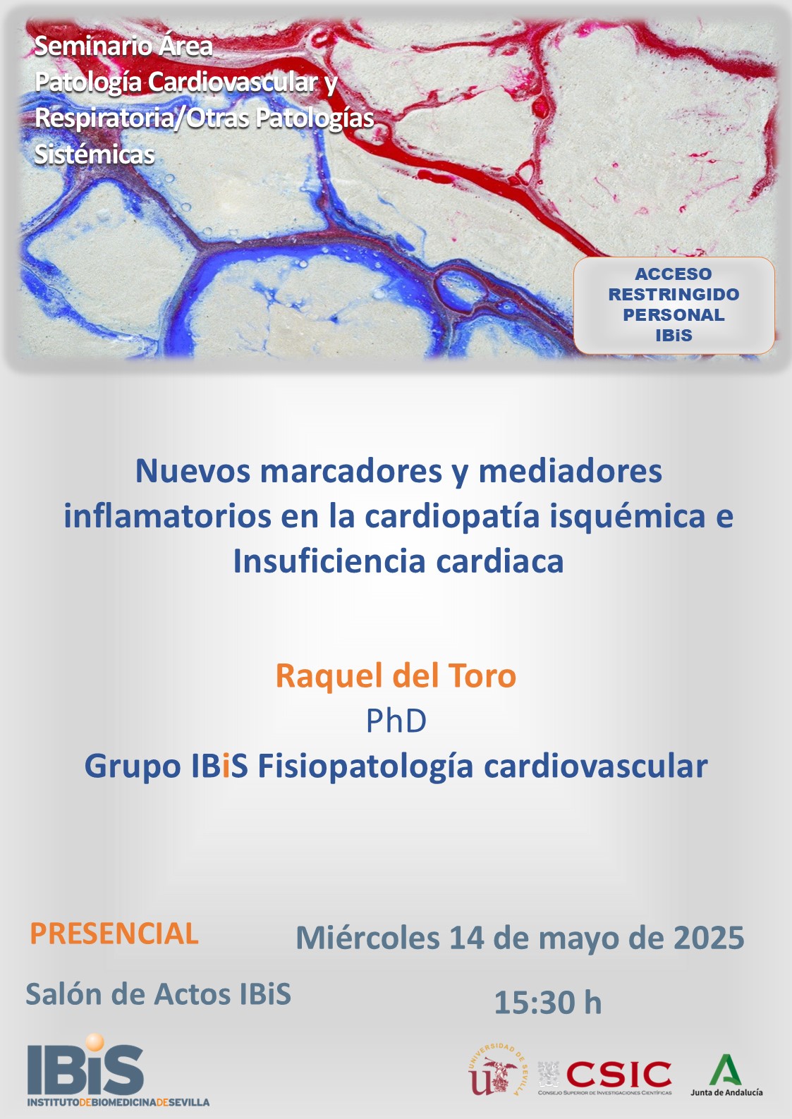 Poster: Nuevos marcadores y mediadores inflamatorios en la cardiopatía isquémica e Insuficiencia cardiaca