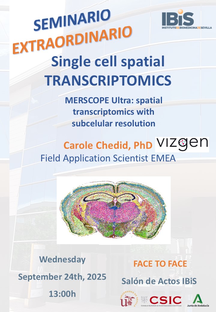 Poster: Single cell spatial TRANSCRIPTOMICS MERSCOPE Ultra: spatial transcriptomics  with subcelular resolution