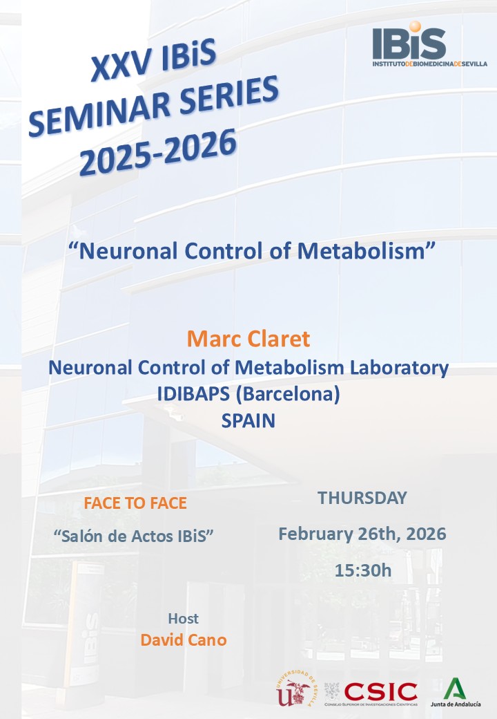 Poster: “Neuronal Control of Metabolism”