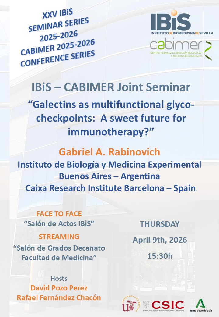 Poster: Galectins as multifunctional glyco-checkpoints:  A sweet future for immunotherapy?