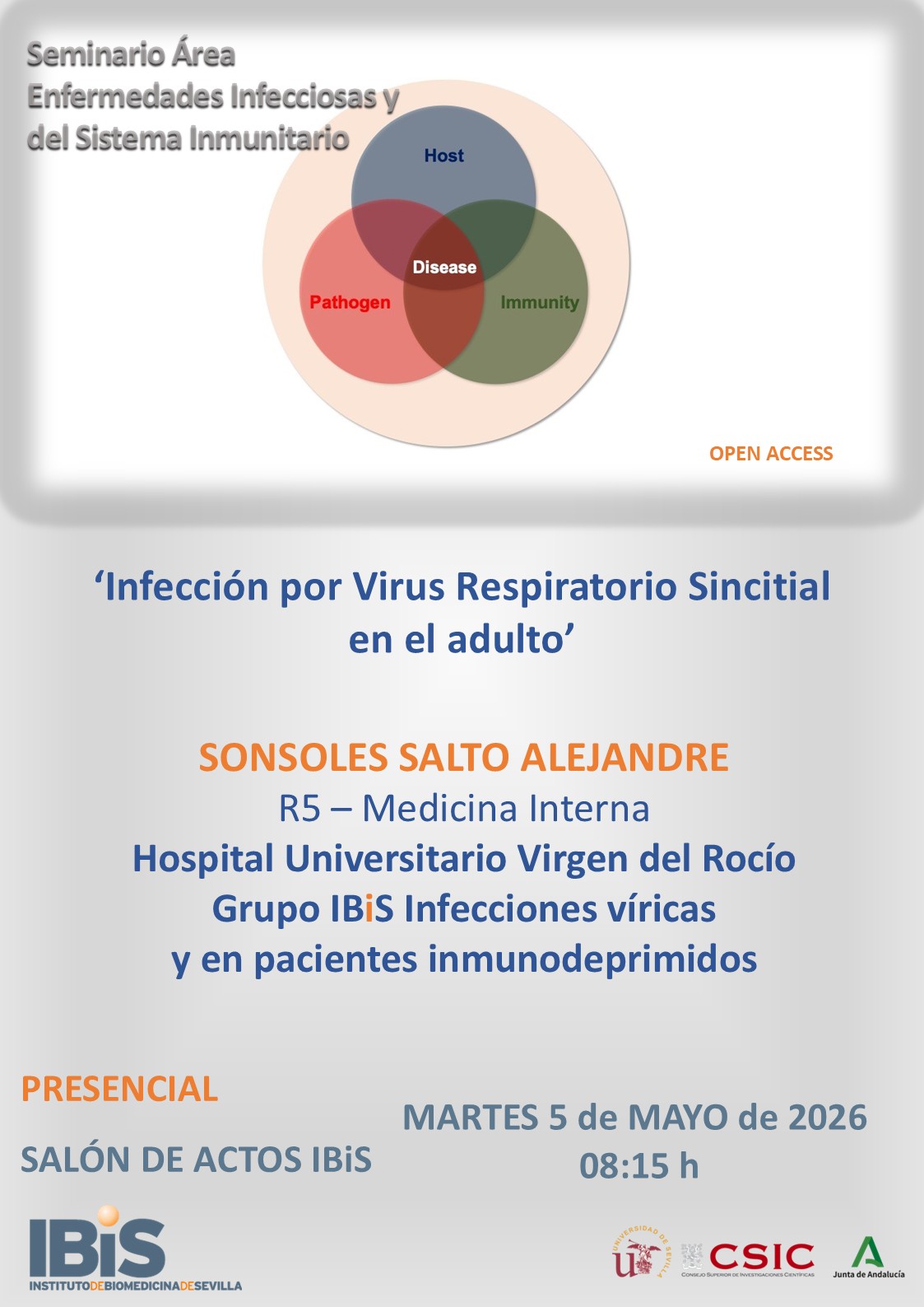 Poster: Infección por Virus Respiratorio Sincitial en el adulto