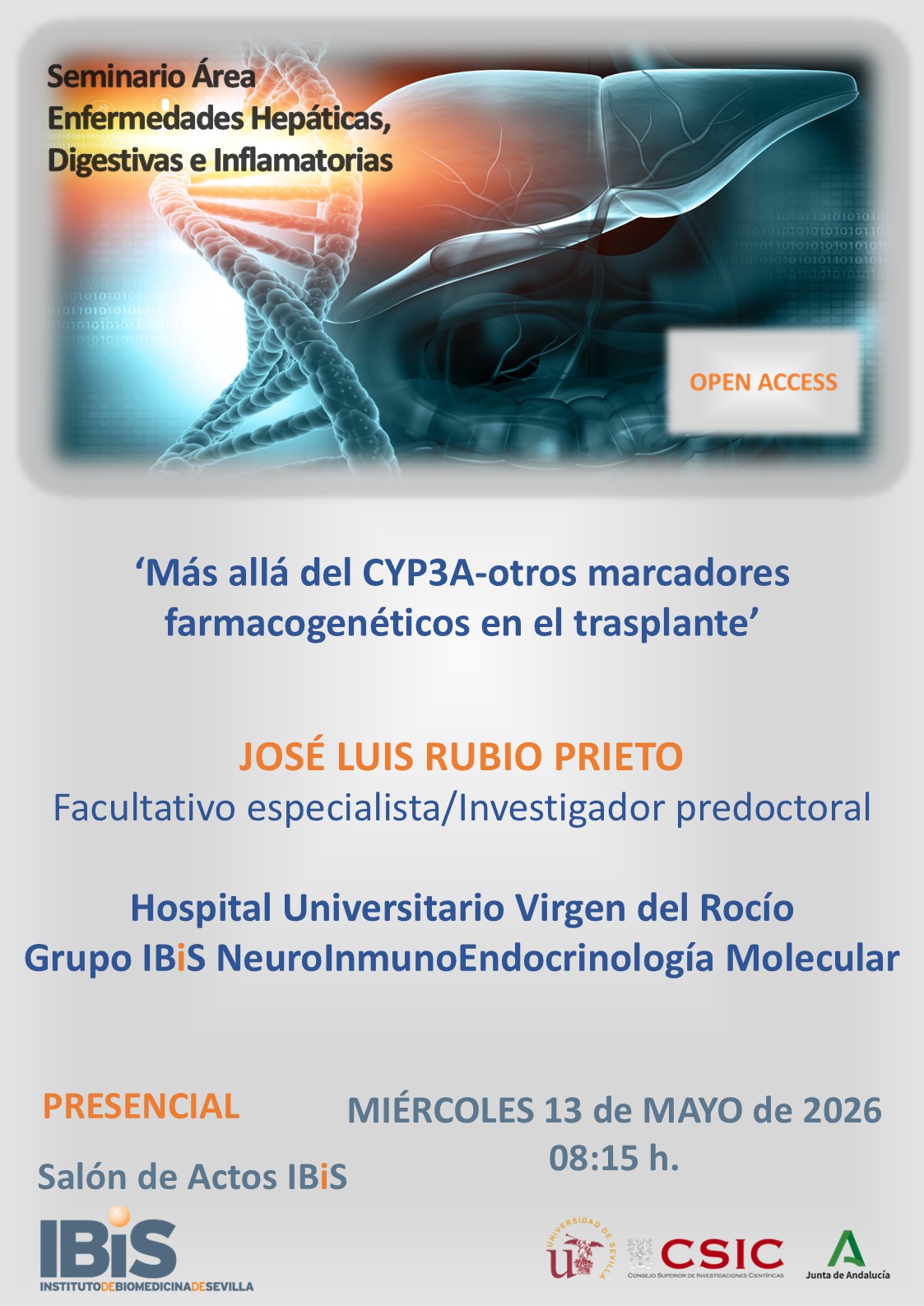 Poster: Más allá del CYP3A-otros marcadores farmacogenéticos en el trasplante