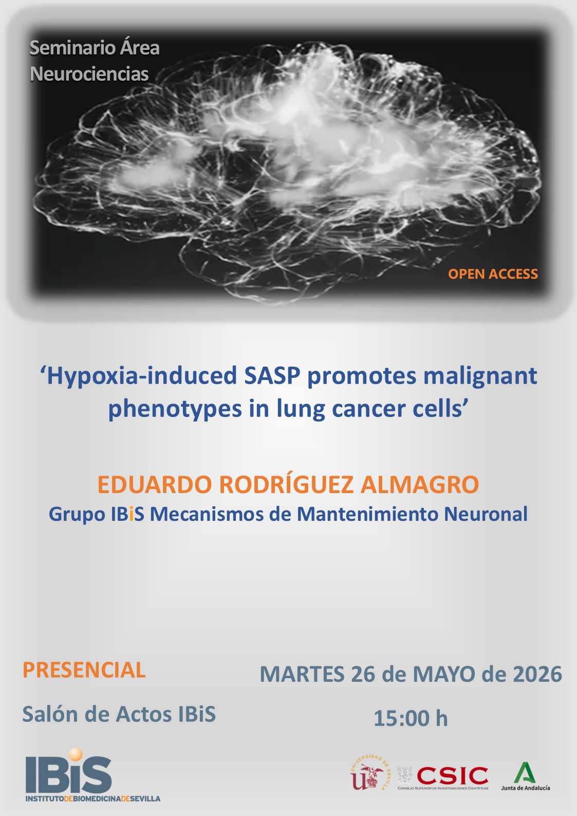Poster: Hypoxia-induced SASP promotes malignant phenotypes in lung cancer cells