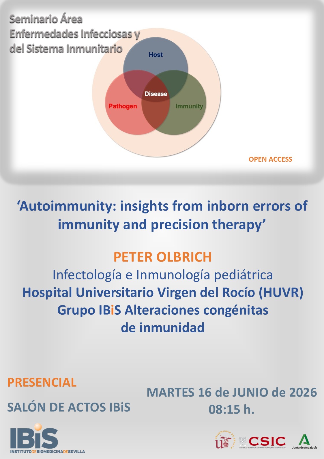 Poster: Autoimmunity: insights from inborn errors of immunity and precision therapy