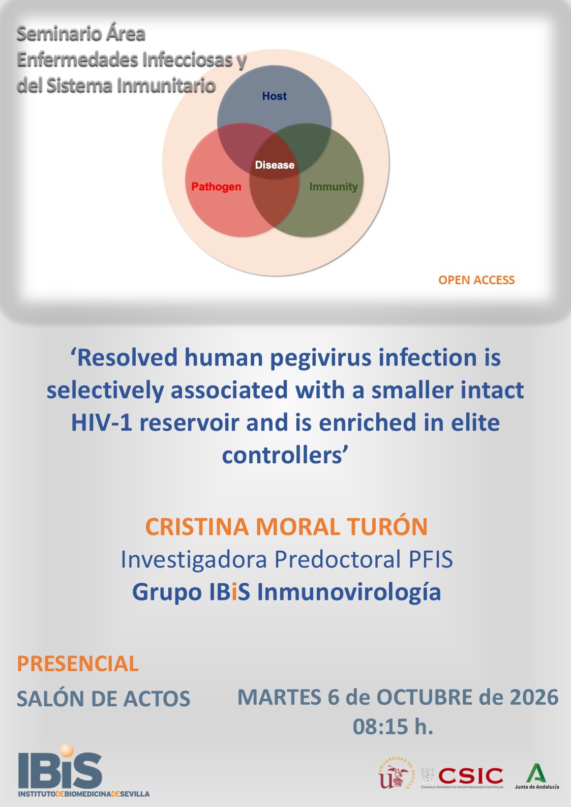 Poster: Resolved human pegivirus infection is selectively associated with a smaller intact HIV-1 reservoir and is enriched in elite controllers