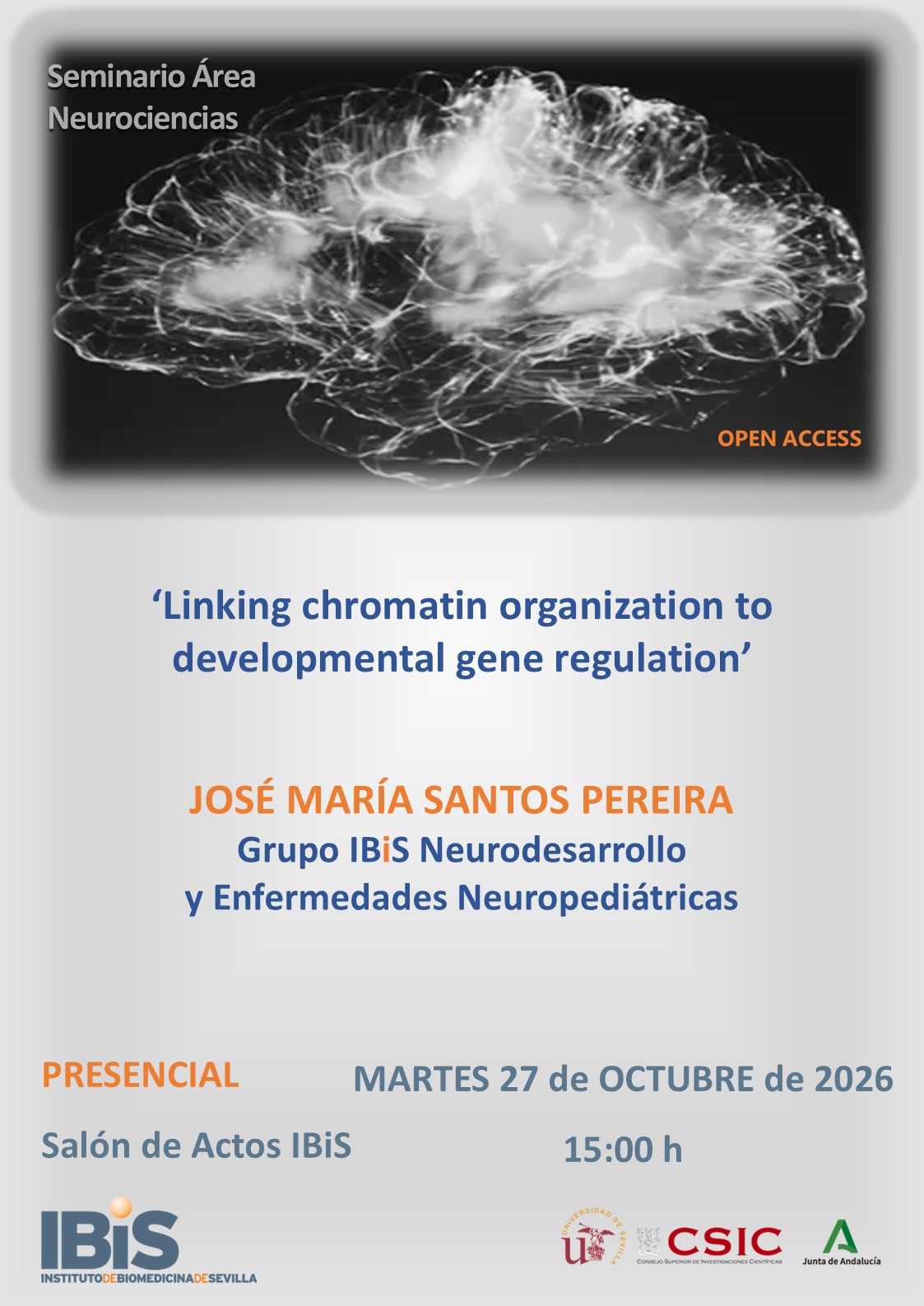 Poster: Linking chromatin organization to developmental gene regulation