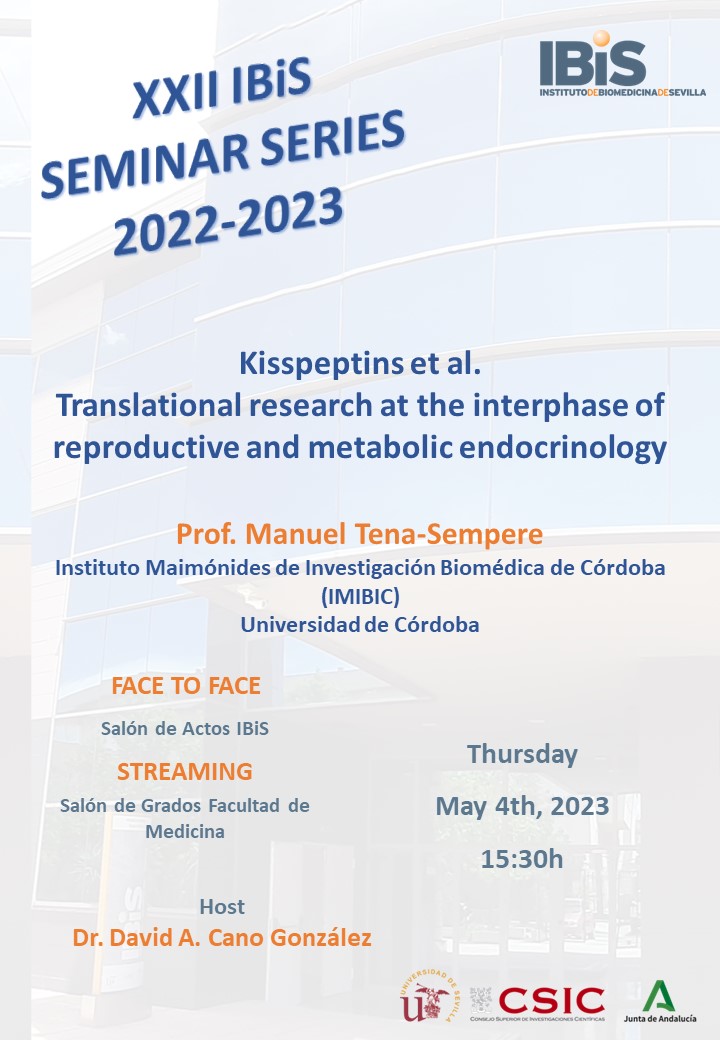 Poster: Kisspeptins et al.  Translational research at the interphase of reproductive and metabolic endocrinology