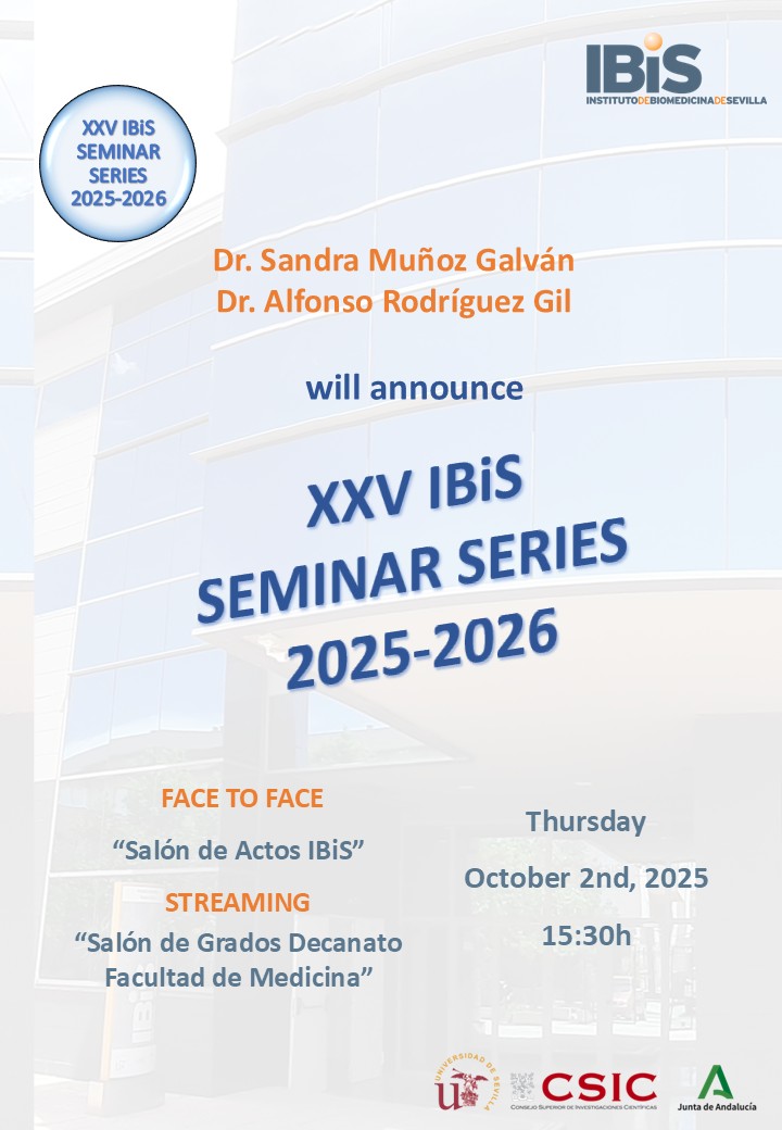 Poster: XXV IBiS SEMINAR SERIES 2025-2026