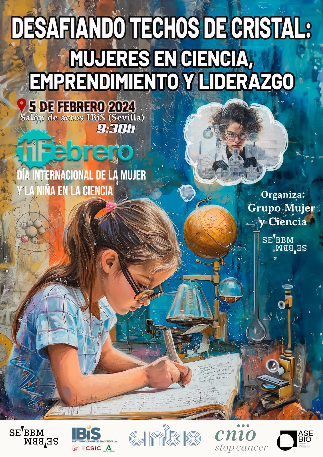 Poster: Desafiando techos de cristal: Mujeres en ciencia, emprendimiento y liderazgo