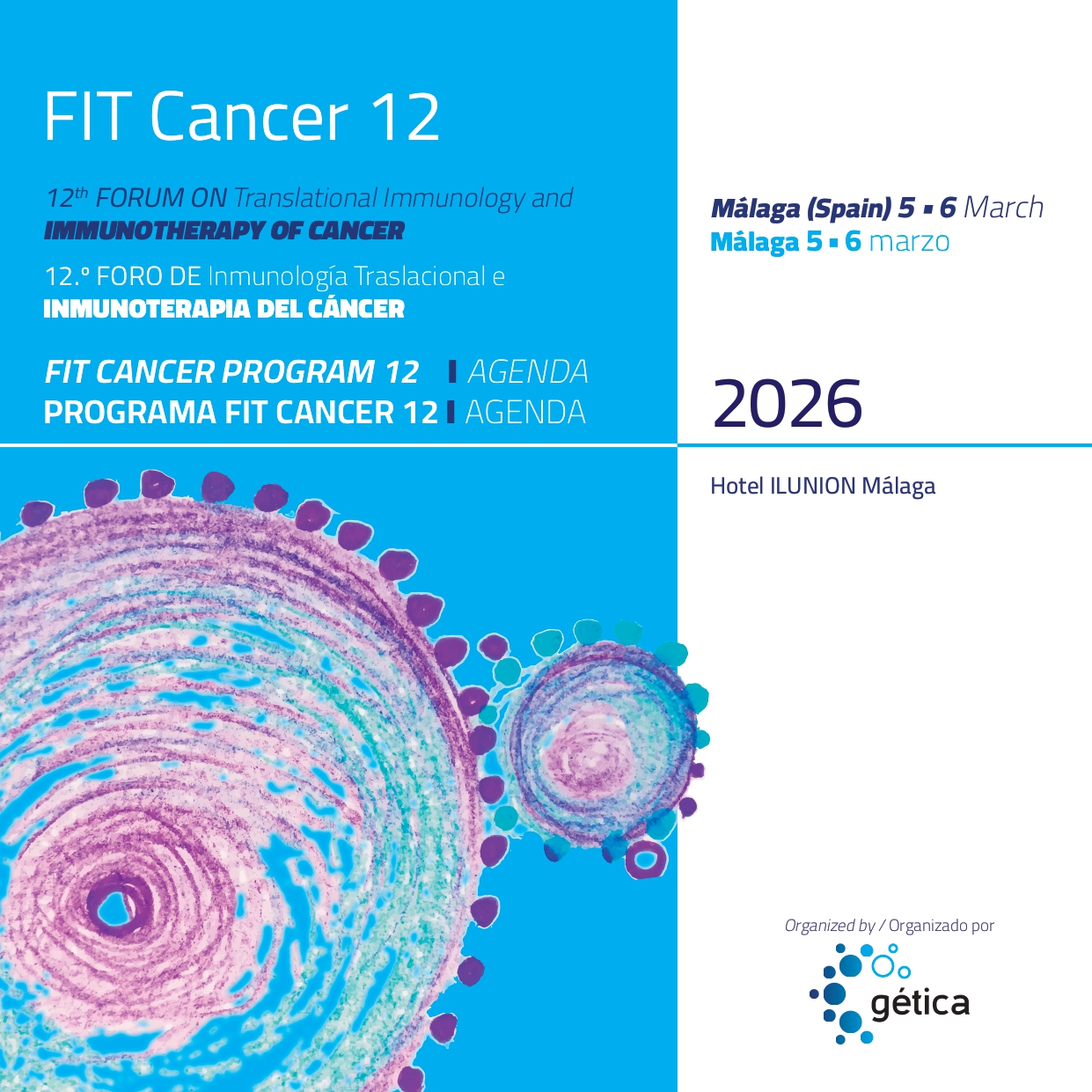 Poster: FIT Cancer 12 - 12.º Foro de Inmunología Traslacional e Inmunoterapia del Cáncer
